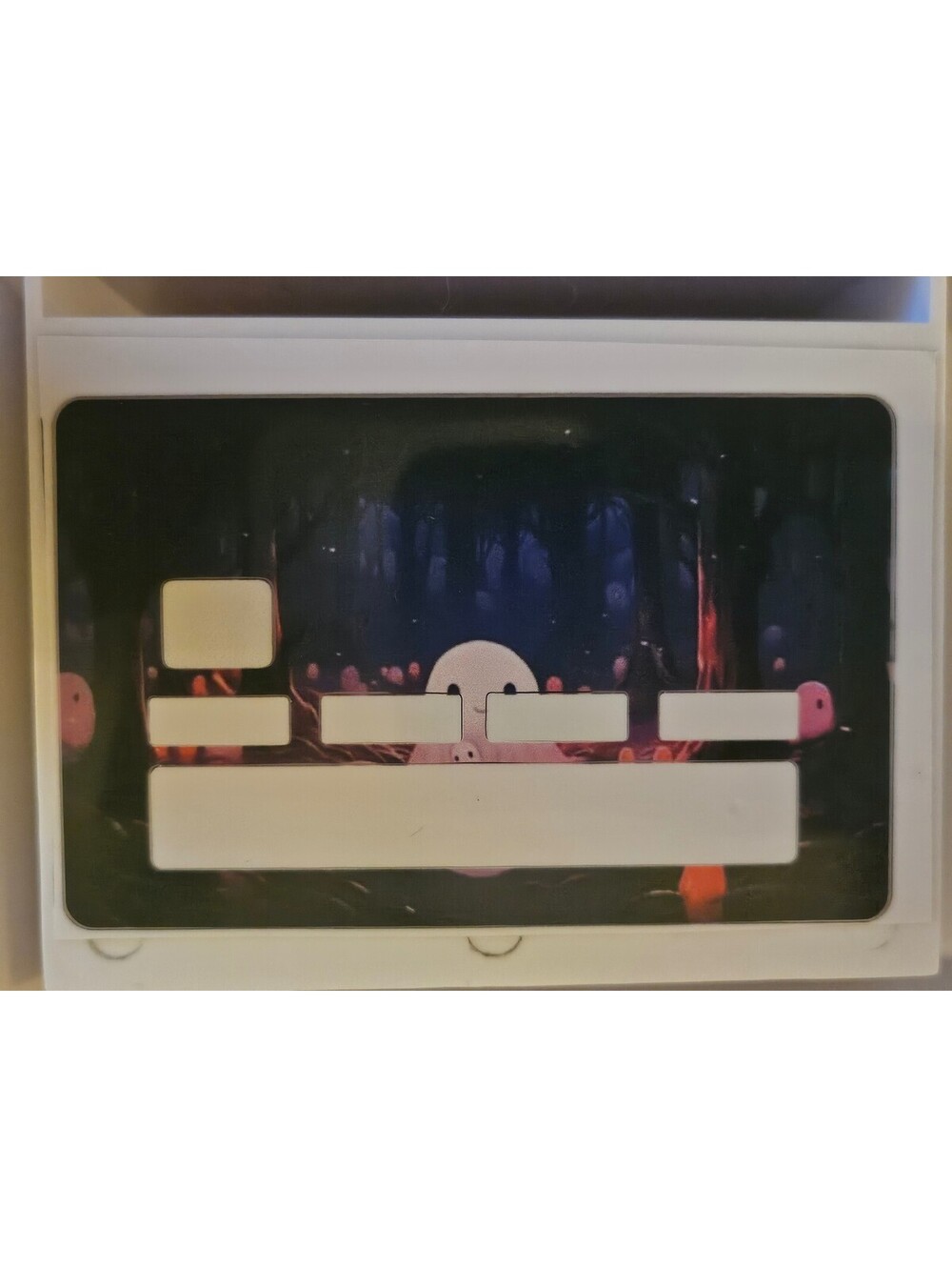 Cute Ghosts (6 hole design)- Halloween Bank/Credit/Debit Card Skin Sticker -NEW